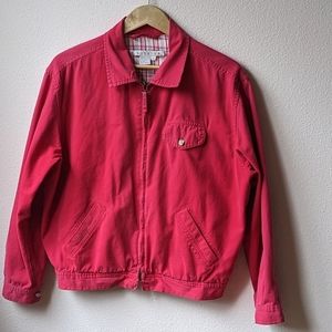 Rubbish - Vintage 90s Red Twill Jacket - Juniors' Size S